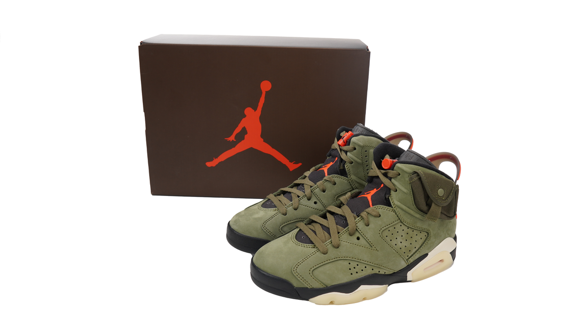 DA3OG 6 Green OG Jordan 6 Sports Basketball Shoes CN1085-200 Air Jordan 6 Olive Green