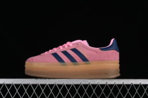Adidas Originals Gazelle Bold H06122 Originals Platform Casual Non Slip Wear Resistant Low Top Skate Shoes