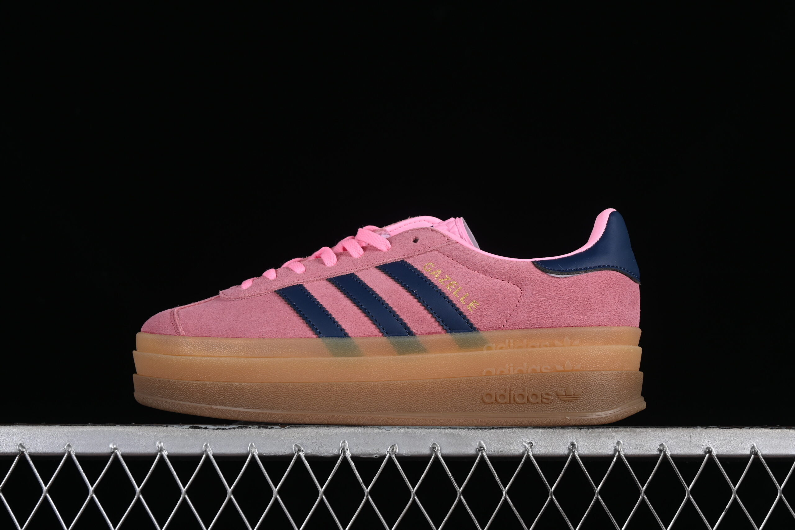 Adidas Originals Gazelle Bold H06122 Originals Platform Casual Non Slip Wear Resistant Low Top Skate Shoes
