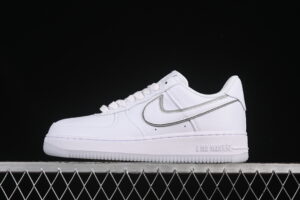 A Ma Maniere x Nike Air Force 1'07 Low Collaboration Triple White Air Force 1 Low Top Casual Skate Shoes HF4084-100