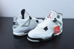 00H6 AJ4 Retro " White Cement " AJ4 White 840606-192