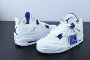 0H3G4 AJ 4 Red Metallic White Purple AJ4 Jordan 4 aj4 4 Purple Jordan Basketball Shoes Series CT8527-115