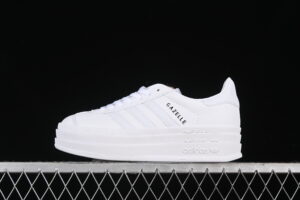 Adidas Originals Gazelle Bold IE5130 Originals Platform Casual Non Slip Wear Resistant Low Top Skate Shoes