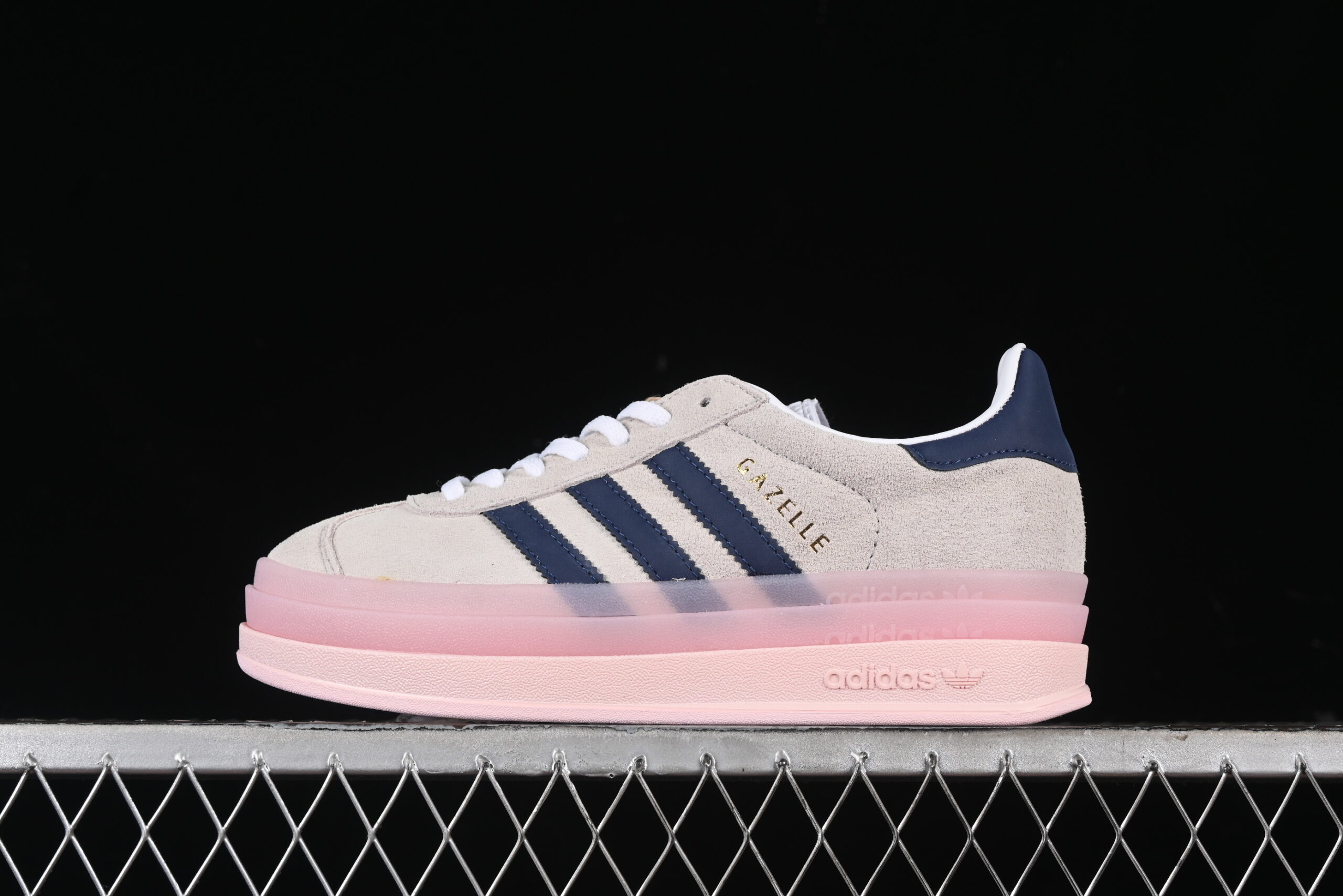 Adidas Originals Gazelle Bold IE6508 Originals Platform Casual Non Slip Wear Resistant Low Top Skate Shoes