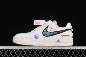 Ambush x Nike Air Force 1'07 Low "Punk Future" Collaboration Cyberpunk Style Series Air Force 1 Low Top Casual Skate Shoes DV3464-020