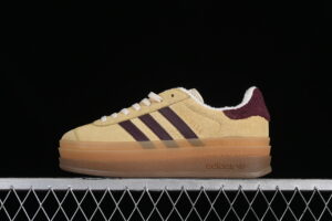 Adidas Originals Gazelle Bold IF5937 Originals Platform Casual Non Slip Wear Resistant Low Top Skate Shoes
