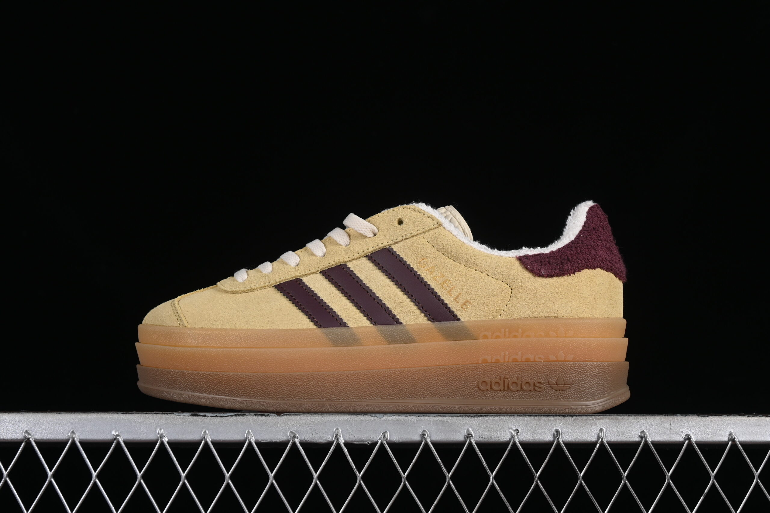 Adidas Originals Gazelle Bold IF5937 Originals Platform Casual Non Slip Wear Resistant Low Top Skate Shoes