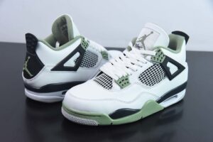 AIX81342359 Nike" Orchid " AJ4 4 Culture Basketball Shoes Pink Black AQ9129-501