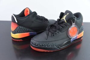 Gradient EHFA55303560 OG J Balvin xNike AJ3 Collaboration Black Red FN0344-001