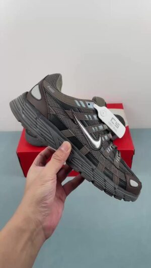 D Authentic Label Company Level Nike P-6000 Nike Retro Running Shoes CD6404-202