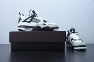 D03F5S AJ4 Jordan 4 Basketball Shoes / Red White Collaboration CZ5624-100