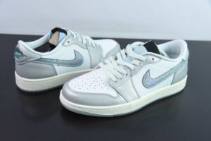 1BAJZ73745337 Nike Air Jordan 1 NYC Limited Jordan 1 Low Top Casual Skate Shoes Official Colorway Colorway Year of the Snake HF3144 100