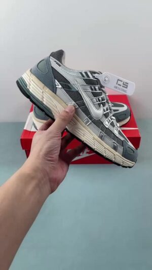 D Authentic Label Company Level Nike P-6000 Nike Retro Running Shoes FN7509-029