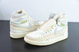 1OFM63292763 LW Union x Air Jordan 1 High OG "Woven" Air Jordan 1 Jordan 1 Collaboration High Top Basketball Shoes FD2565-100