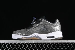 Air Jordan 5 Low Premium "ASG" AJ5 5 Grey Colorway Low Top Basketball Shoes 819951-003