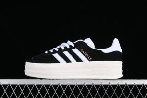 J Version Adidas Originals Gazelle Bold HQ6912 Originals Platform Casual Non Slip Wear Resistant Low Top Skate Shoes