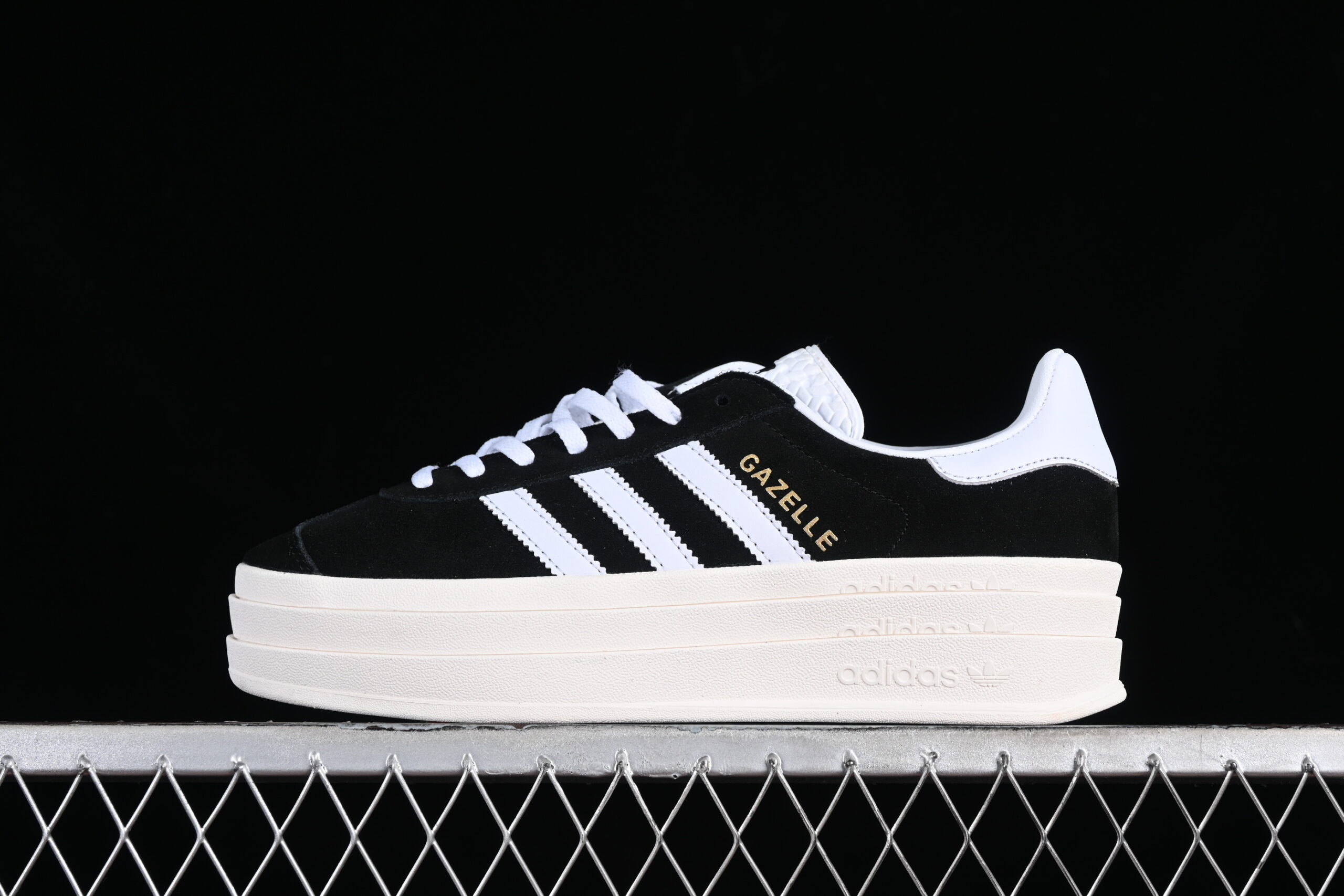J Version Adidas Originals Gazelle Bold HQ6912 Originals Platform Casual Non Slip Wear Resistant Low Top Skate Shoes