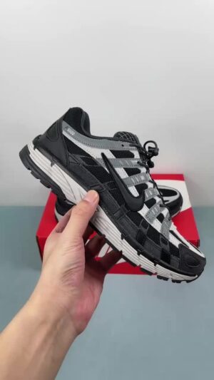 D Authentic Label Company Level Nike P-6000 Nike Retro Running Shoes HQ3818-001