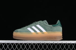 J Version Adidas Originals Gazelle Bold ID6998 Originals Platform Casual Non Slip Wear Resistant Low Top Skate Shoes