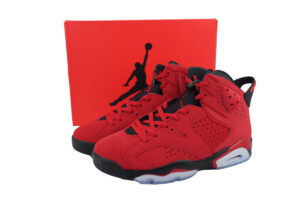 DA5Q1 Red Black Jordan 6 Sports Basketball Shoes CT8529-600 Air Jordan 6 Retro 'Toro Bravo'