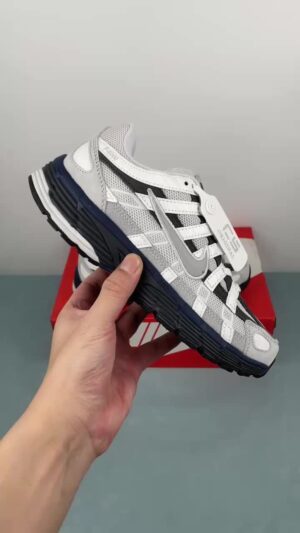 D Authentic Label Company Level Nike P-6000 Nike Retro Running Shoes IB3081-001