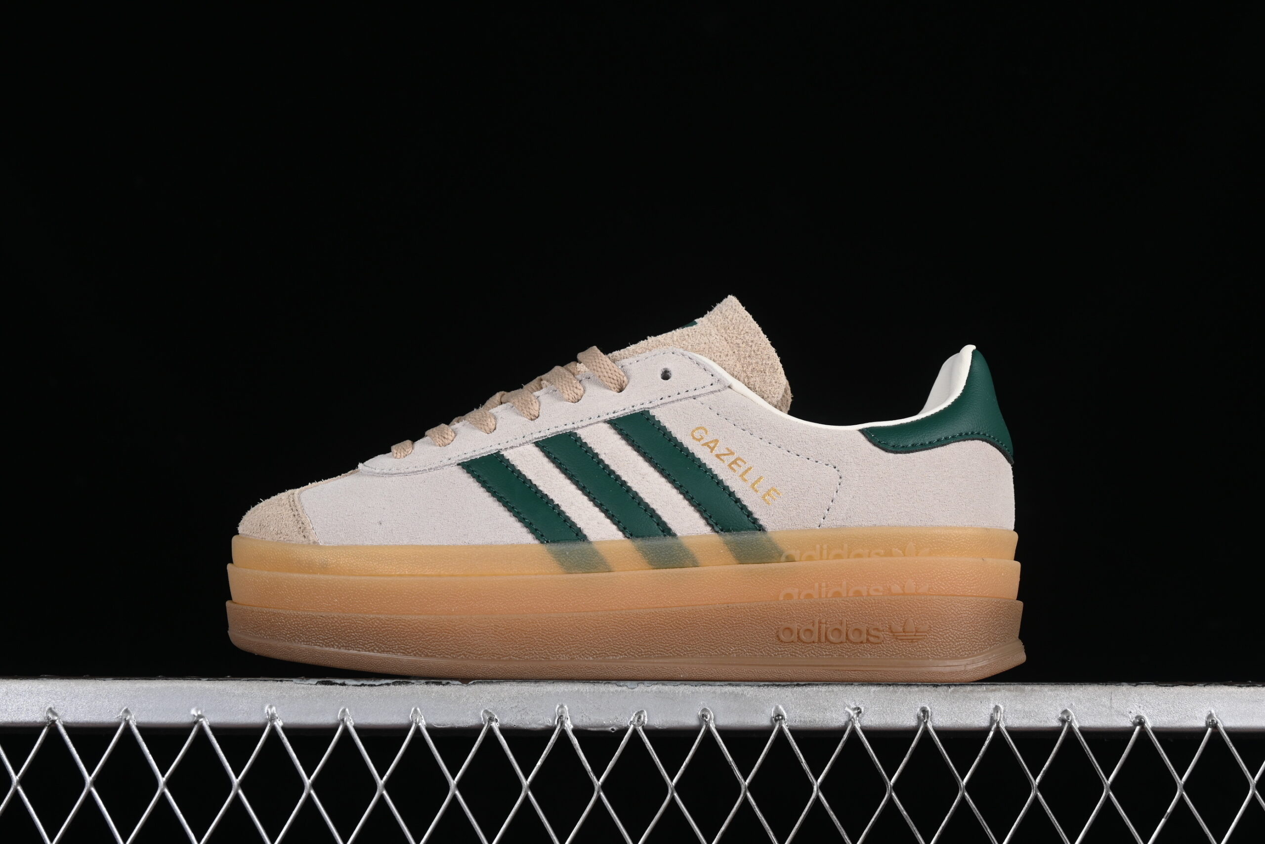 J Version Adidas Originals Gazelle Bold ID7056 Originals Platform Casual Non Slip Wear Resistant Low Top Skate Shoes