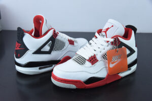 D0F1S5 AJ4 Retro Fire Red AJ4 4 White Red Red DC7770-160