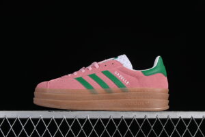 J Version Adidas Originals Gazelle Bold IE0420 Originals Platform Casual Non Slip Wear Resistant Low Top Skate Shoes
