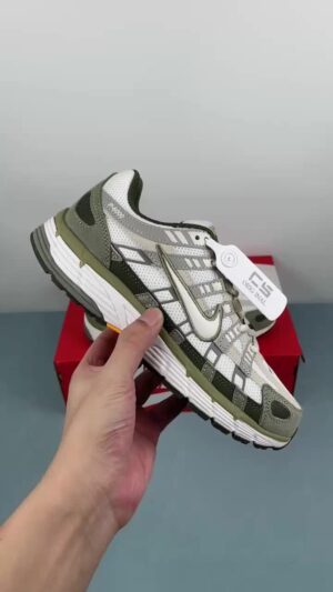 D Authentic Label Company Level Nike P-6000 Nike Retro Running Shoes IH0246-320