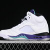 Air Jordan 5 Retro "Grape" AJ5 5 White Purple 136027-108