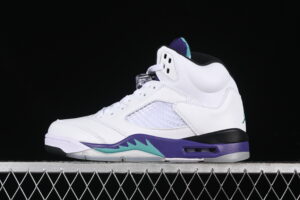 Air Jordan 5 Retro "Grape" AJ5 5 White Purple 136027-108