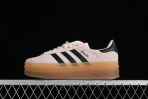 J Version Adidas Originals Gazelle Bold IE0429 Originals Platform Casual Non Slip Wear Resistant Low Top Skate Shoes