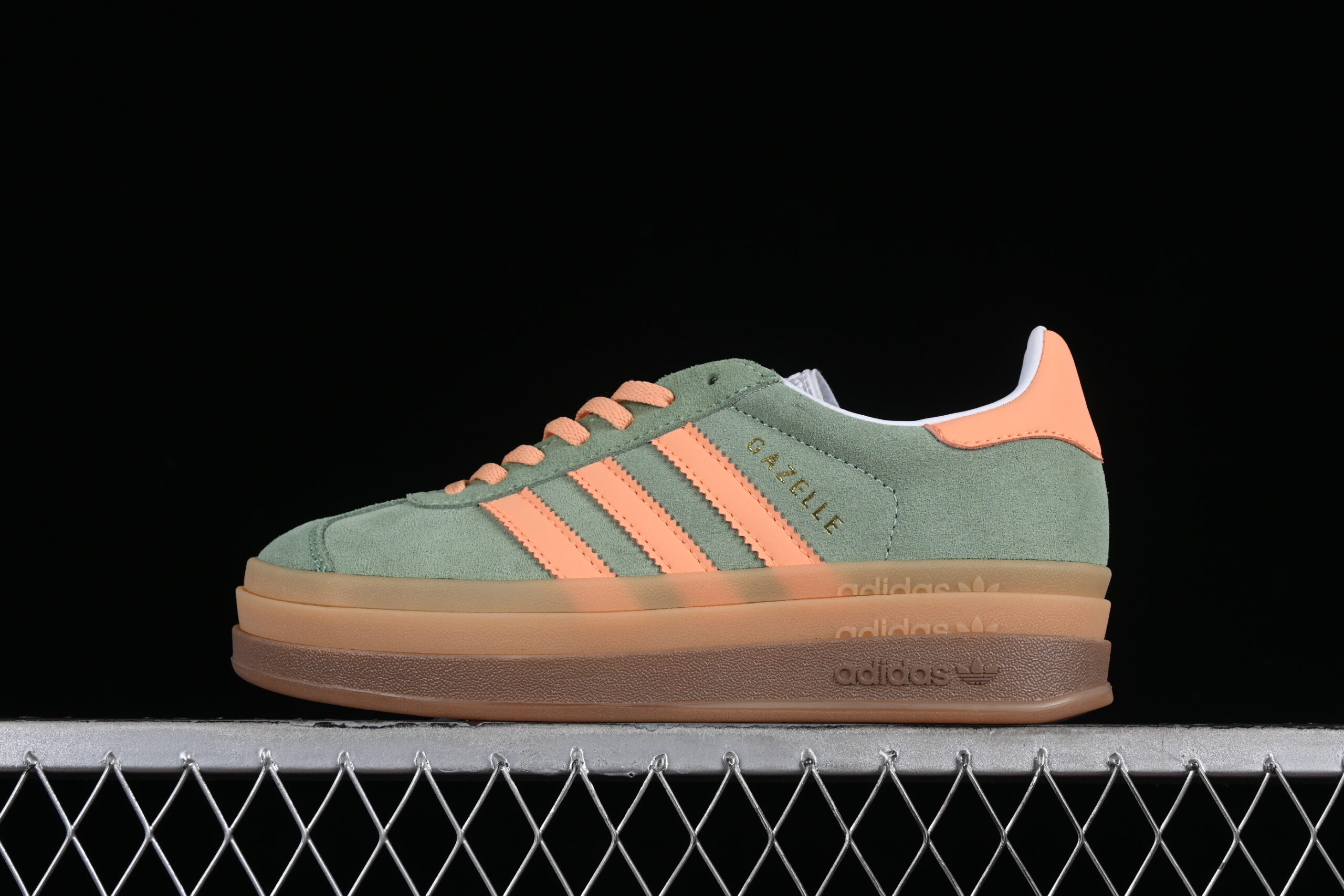 J Version Adidas Originals Gazelle Bold IH7495 Originals Platform Casual Non Slip Wear Resistant Low Top Skate Shoes
