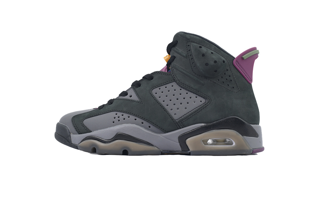DA5Q1 Grey Black Purple Jordan 6 Sports Basketball Shoes CT8529-063 Air Jordan 6 Retro 'Bordeaux'