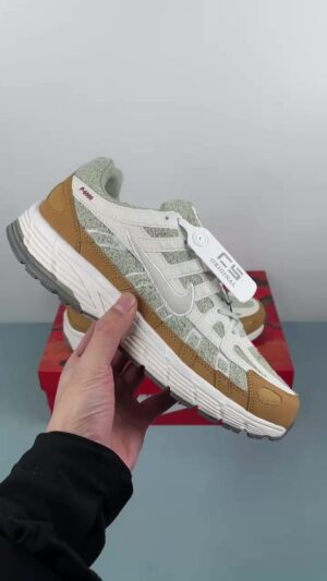 D Authentic Label Company Level Nike P-6000 Nike Retro Running Shoes IQ1120-311