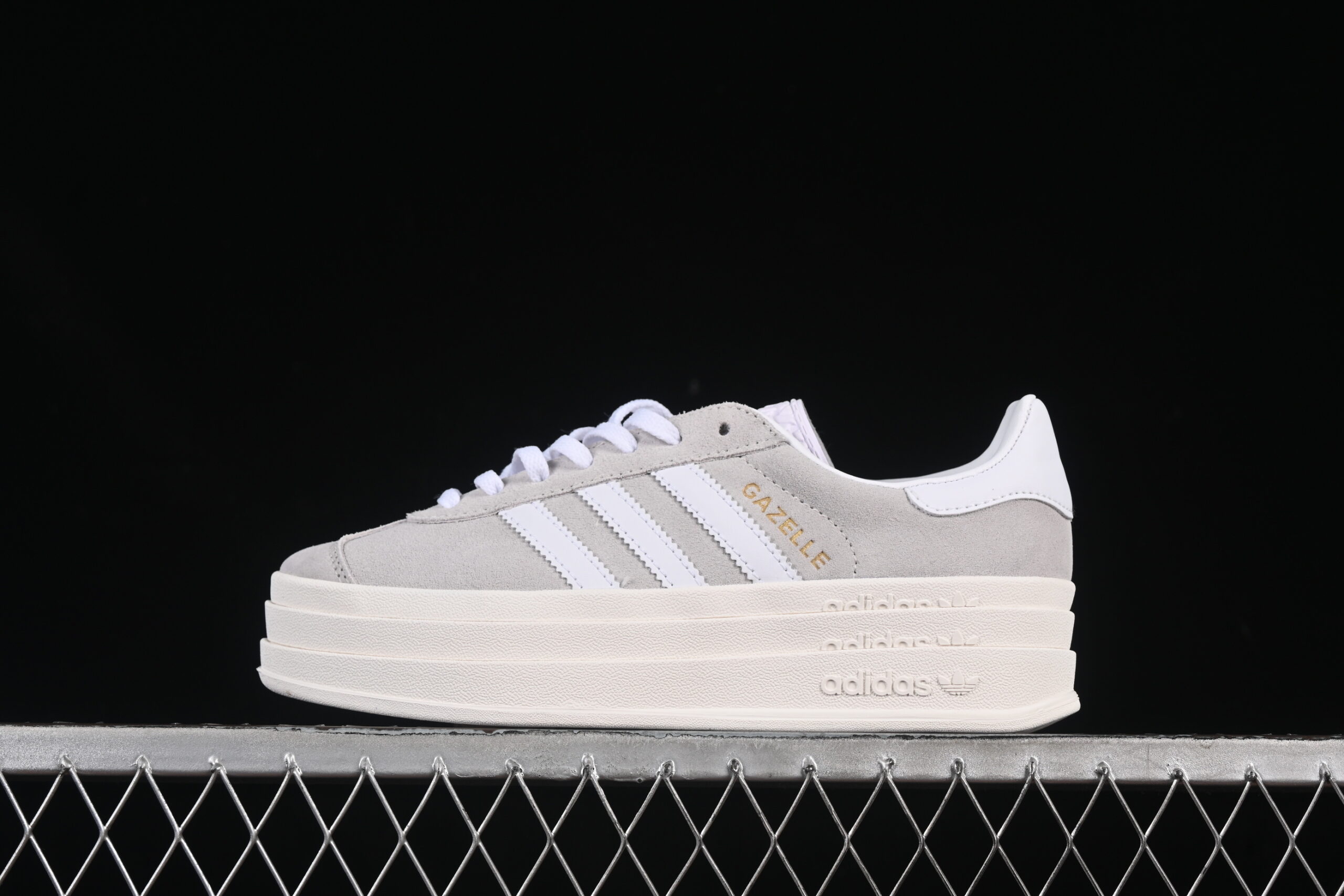 Adidas Originals Gazelle Bold HQ6893 Originals Platform Casual Non Slip Wear Resistant Low Top Skate Shoes
