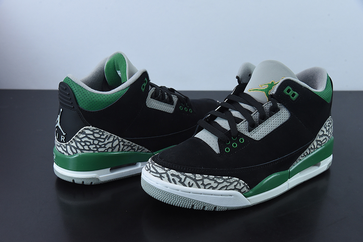 Sakura L00H6 AJ3 Retro "Pine Green" AJ3 Black Green CT8532-012