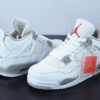 D0F1S5 AJ4 White Tech White Culture Basketball Shoes CT8527 100