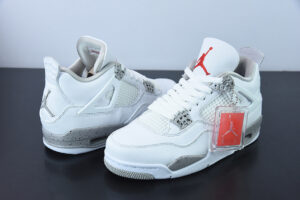 D0F1S5 AJ4 White Tech White Culture Basketball Shoes CT8527 100