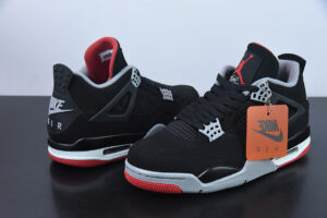 D0F1S5AJ4 Retro Bred AJ4 Black Red 308497 060