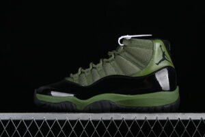 Air Jordan 11 Retro Air Jordan 11 Jordan 11 Black Green High Top Basketball Shoes CT8012-300
