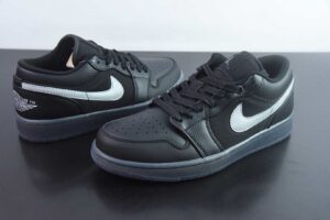 BAJH23349334 Nike Air Jordan 1 Jordan 1 Black White Low Top Culture Basketball Shoes HV5968-001