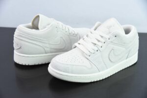 BAJM45745738 Nike Air Jordan 1 Jordan 1 Grey Low Top Culture Casual Skate Shoes FQ3055-100