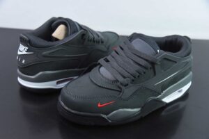 FLLZ47554036Nigel SylvesterxNike AJ4 Low Top Basketball Shoes Black HF4334-004