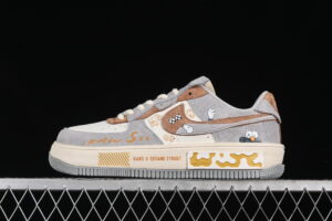 Kaws x Nike Air Force 1'07 Low Air Force 1 Low Top Casual Skate Shoes Custom CW6688-806