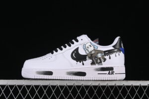 Kaws x Nike Air Force 1'07 Low Collaboration Colorway Air Force 1 Low Top Casual Skate Shoes CW2288-111
