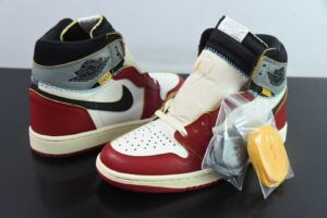 BHFB55944863 OG Version Union x Air Jordan 1 High Top Basketball Shoes HV8563-600