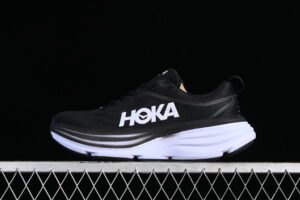 HOKA ONE ONE Bondi 8 Functional Running Shoes 1123202 BWHT