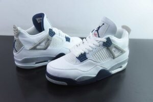 H08G5 Nike AJ 4 Retro "Midnight Navy" AJ4 4 Blue Culture Basketball Shoes DH6927-140