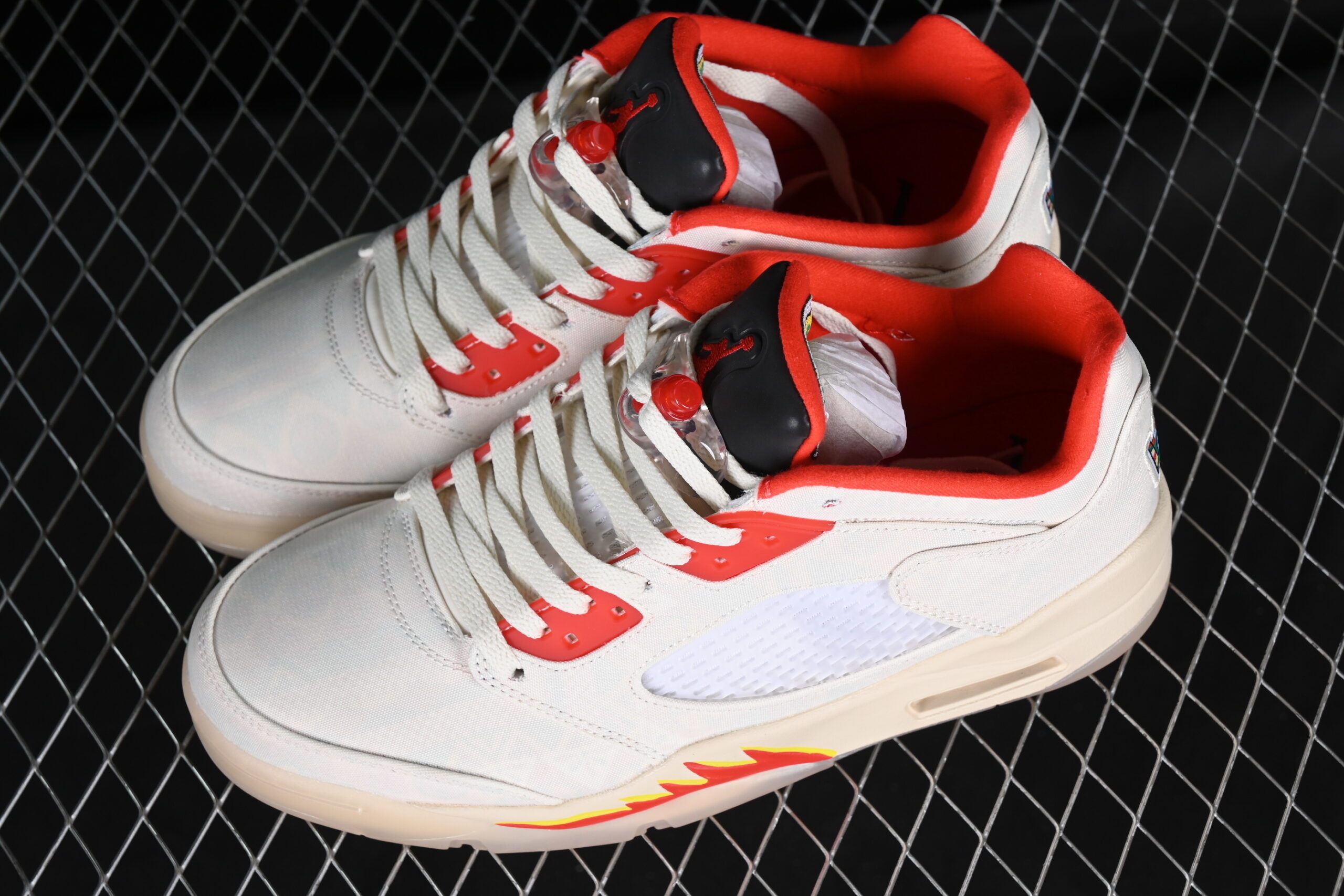 G Version Air Jordan 5 Low "Chinese New Year" AJ5 5 Limited Low Top Basketball Shoes DD2240-100
